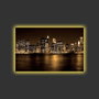 Wallity Lienzo Decorativo Iluminado con LED 45x70 cm Multicolor